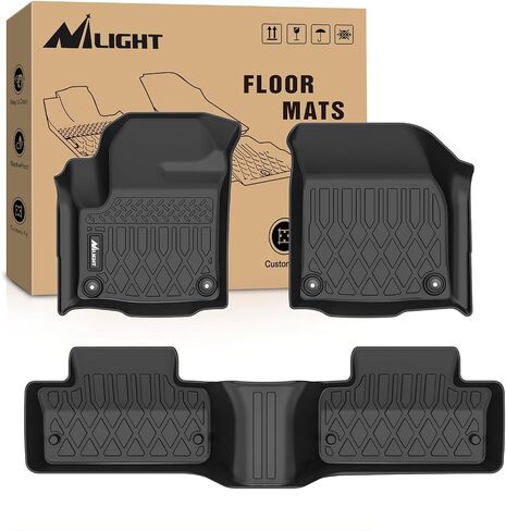 Nilight TPE Floor Mats for Land Rover Range Rover Evoque 5 Door and Coupe 2011 2012 2013 2014 2015 2017 2017 2018 ، All Weather Custom Fit Fit Heavy Duty Liners in Kuwait