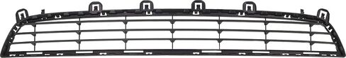Garage-Pro Front, Center, Lower Bumper Grille Compatible with 2014-2018 BMW X5 Textured Black in Saudi Arabia