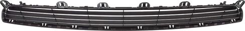 Garage-Pro Front, Center, Lower Bumper Grille Compatible with 2014-2018 BMW X5 Textured Black in Saudi Arabia