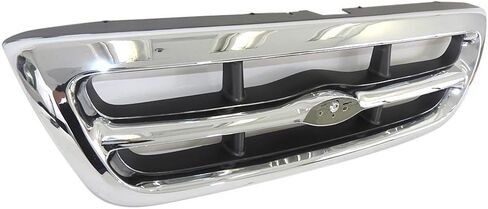 Grille Grille Grill Chrome Gray 1998 1999 2000 متوافق مع Ford Ranger FO1200340 F87Z8200EAA in Kuwait