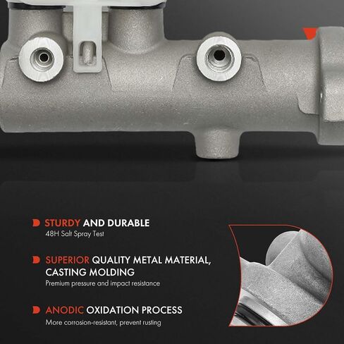 A-Premium Brake Master Cylinder with Reservoir and Sensor Compatible with Ford Model - 2011-2012 - F-250 Super Duty, F-350 Super Duty, F-450 Super Duty, F-550 Super Duty - Replace# 13-4520 in Saudi Arabia