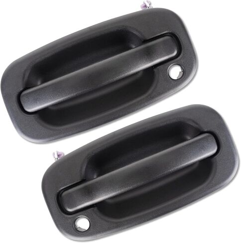 Bluestars مقبض الباب الخارجي الأمامي - لعام 1999-2007 Chevy Silverado 1500 2500 3500 Classic Suburban Tahoe Avalanche GMC Sierra Yukon XL Cadillac Escalade ESV - استبدال 15034985 15034986 in Saudi Arabia