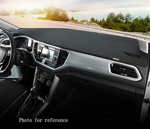 Tiantian Leathian Dash Cover Cover Cover Cover Cover Mat غير متوافق مع Nissan Versa Sedan 2020 2021 2022 2023 2024 2025 2026 Auto Dash Covers in Saudi Arabia