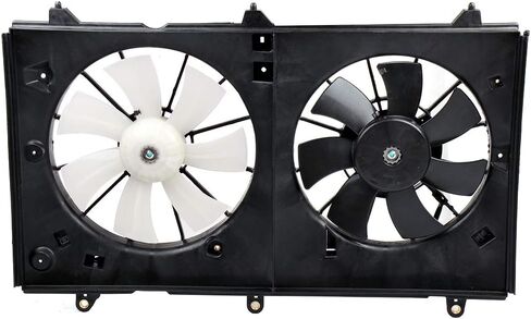 ECCPP Condenser Radiator Cooling Fan Assembly Replacement fit for 2004-2007 for Honda for Accord 2.4L in Saudi Arabia
