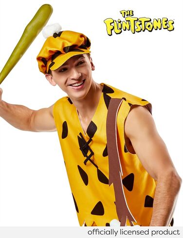 Rubies Men's The Flintstones Adult Bamm-Bamm Club و Foam Club in Kuwait