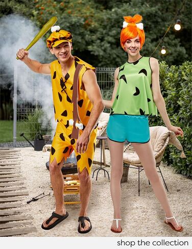 Rubies Men's The Flintstones Adult Bamm-Bamm Club و Foam Club in Kuwait