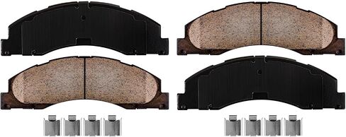 Detroit Axle-منصات الفرامل لـ Ford E-150 E-250 E-350 E-450 Super Duty و Monitive Ceramic Brake Pads w/Ardian in Saudi Arabia