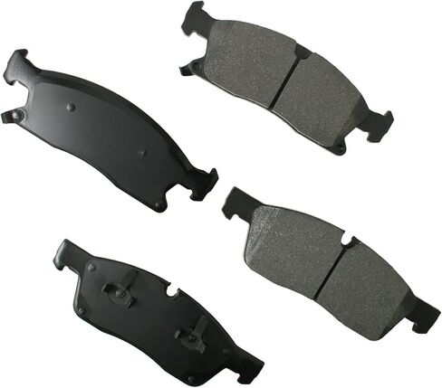 Akebono ACT1629A Ultra premium Brake pad Set, grey in Saudi Arabia