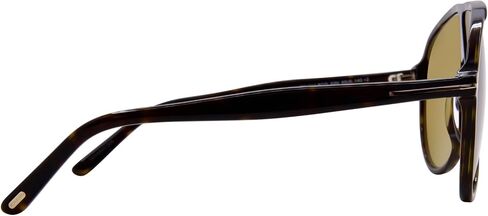Tom Ford Vladimir FT1211 52N Sunglasses Men's Dark Havana/Green Pilot 65mm in Saudi Arabia