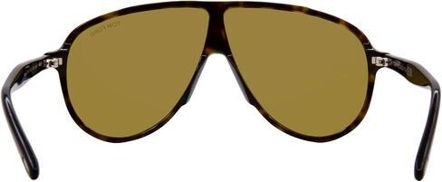 Tom Ford Vladimir FT1211 52N Sunglasses Men's Dark Havana/Green Pilot 65mm in Saudi Arabia