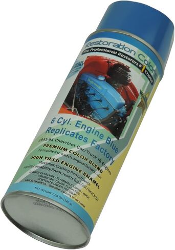 Inline Tube Compatible with 1941-61 Chevrolet Car & Truck Blue Engine Spray Paint 1pc in Saudi Arabia