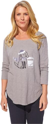 Escape by Habitat High-Low 3/4 Sleeve Top in Saudi Arabia