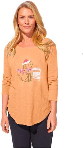 Escape by Habitat High-Low 3/4 Sleeve Top in Saudi Arabia