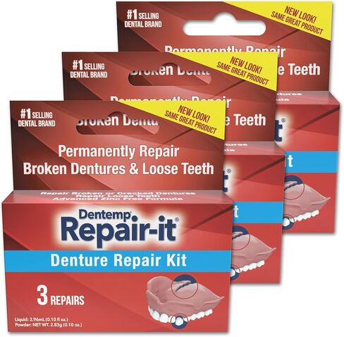 Repair-It Denture Repair Kit D-091 0.7 Ounces in Saudi Arabia