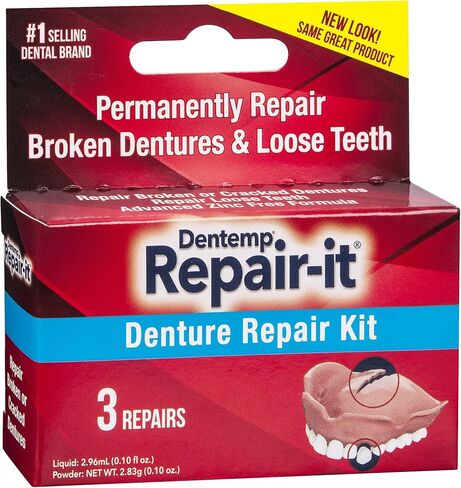Repair-It Denture Repair Kit D-091 0.7 Ounces in Saudi Arabia