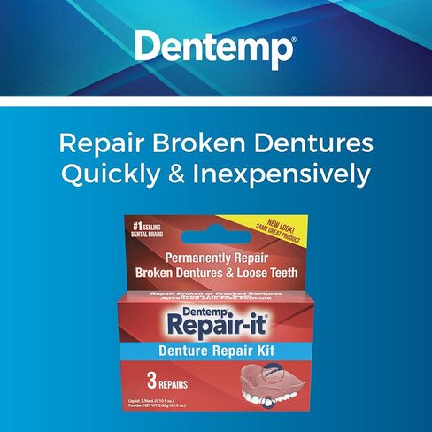 Repair-It Denture Repair Kit D-091 0.7 Ounces in Saudi Arabia
