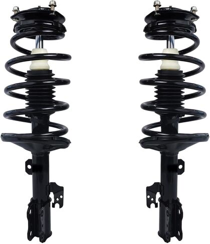 Detroit Axle - FWD Front 12PC SPENENCINT KIT 2004-10 TOYOTA SIENNA 2005 2006 2007 2008 2008 2010 ، 2 Struts 2 Lower Control Arms W/Ball Comborts 4 TIE RODS 2 SWAY BANS 2 BOOTS & BLELOWS in Saudi Arabia