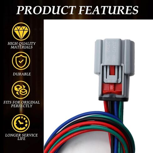 Tail Lights Connector Compatible with Chrysler 300 2015-2023 68400295AA Pigtail Plug Wiring Harness in Saudi Arabia
