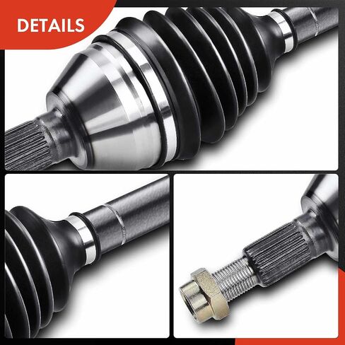 A -Premium CV Axle Goxbly Assembly متوافقة مع نماذج OldsMobile & Pontiac - Alero ، Grand AM ، 2000 2001 2002 2004 ، ناقل حركة يدوي - جانب السائق الأيسر الأمامي ، استبدل# 26077123 in Saudi Arabia