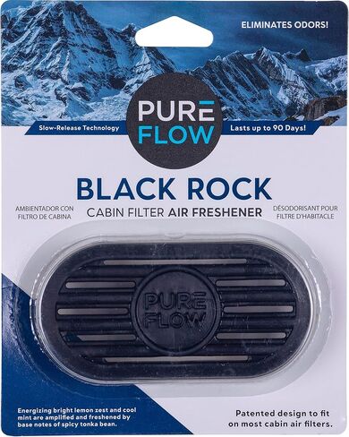 Pureflow Cabin Filter Air Freshener with Odor Eliminator - Fits on Most Car, Truck, and SUV Cabin Air Filters - Fresh Linen (Pack of 2) in Saudi Arabia