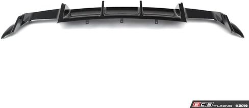 ECS - Rear Diffuser (Gloss Black) Compatible with Audi B8.5 S4 / A4 S-Line in Saudi Arabia