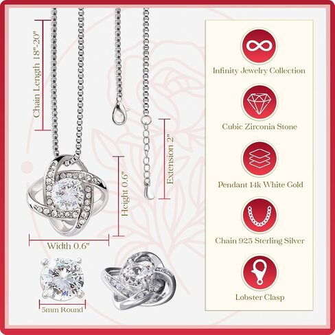 Larvincy To My Future Wife Necklace With Heartfelt Message & Elegant Box - Valentines Gifts For Her, Sentimental Jewelry Gift For Bride-to-be, Fiance, Soulmate On Birthday, Anniversary in Kuwait