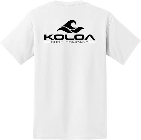 Joe's USA Koloa Surf Pocket Tees قمصان قطنية ثقيلة الوزن ، عادية ، كبيرة وطويلة in Kuwait