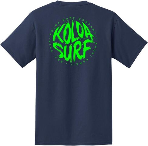 Joe's USA Koloa Surf Pocket Tees قمصان قطنية ثقيلة الوزن ، عادية ، كبيرة وطويلة in Kuwait