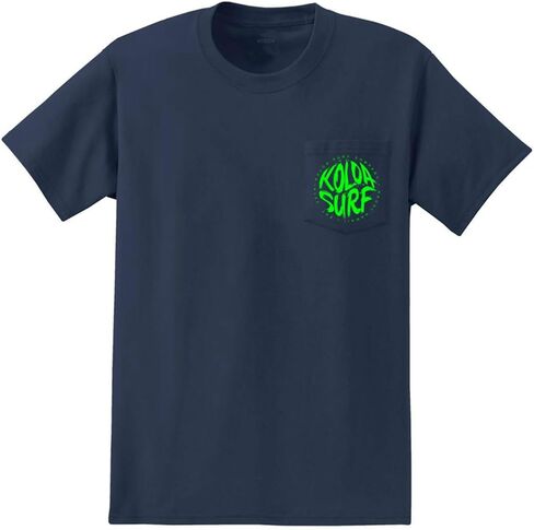 Joe's USA Koloa Surf Pocket Tees قمصان قطنية ثقيلة الوزن ، عادية ، كبيرة وطويلة in Kuwait