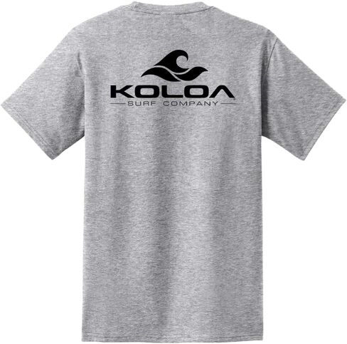 Joe's USA Koloa Surf Pocket Tees Graphic Heavyweight Cotton T-Shirts, Regular, Big & Tall in Saudi Arabia
