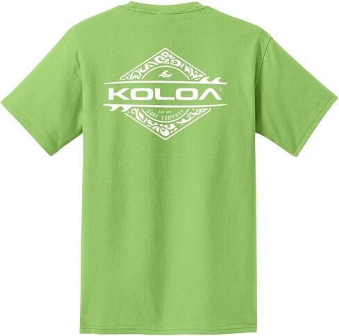 Joe's USA Koloa Surf Pocket Tees قمصان قطنية ثقيلة الوزن ، عادية ، كبيرة وطويلة in Kuwait