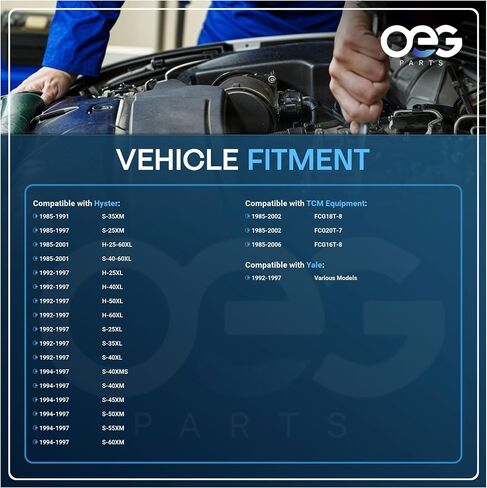 OEG Parts بداية جديدة متوافقة مع شاحنات رفع الهستير H-25XL H-25XM H-35XL H-35XM H-40XL H-50XL 1985-2001 1362069 ، 3021367 ، 3068345 ، 42221369 ، SMT0030 ، 41048012 ، 41048012R in Saudi Arabia