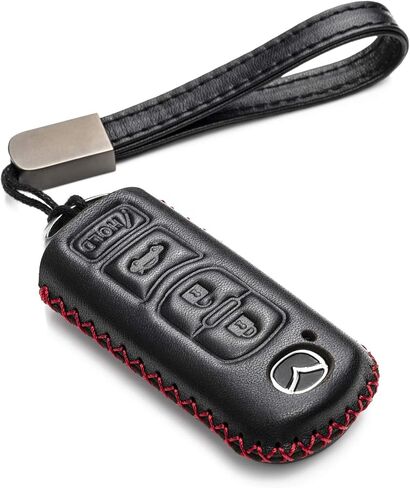 فيدودوديكو ، حامي غطاء حالة الفوب ذكي فيتدوديكو متوافق مع Mazda 3 ، 6 ، CX-5 ، CX-7 ، CX-9 ، MX-5 Miata ، Atenza Axela (4 أزرار ، أسود) in Kuwait