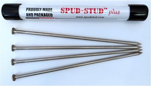 أظافر الخبز - 8 بوصة من الفولاذ المقاوم للصدأ 4 حزمة - SPUD -Stud Plus in Saudi Arabia
