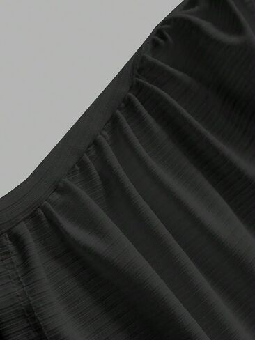 Top Floerns Girl's Brandless Bracked Top Top Kids Basic Inted Ruched Bandeau Tops in Saudi Arabia
