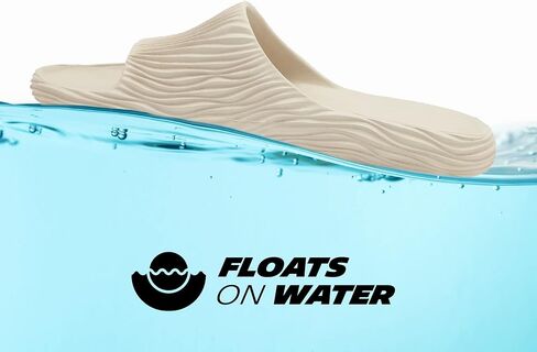 AND1 Men’s Waterproof Slide Sandals, Slip On Floating Slides, Sizes 7 to 13 in Saudi Arabia