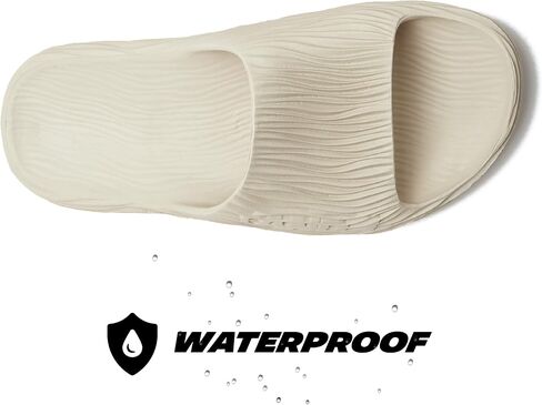 AND1 Men’s Waterproof Slide Sandals, Slip On Floating Slides, Sizes 7 to 13 in Saudi Arabia