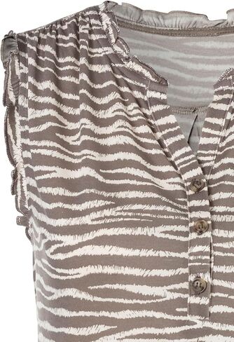 LASCANA Women's Ruffle Detail Tank Top in Saudi Arabia