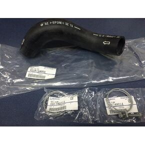 Subaru Upper Graziator Hose & Clamp Kit Forester Turbo 2004-2008 New 45161SA000 091748014 × 2 in Kuwait