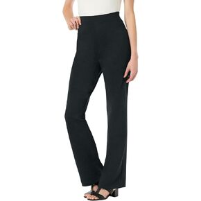 Woman Within Plus Size Bootcut Ponte Stretch Knit Pant in Saudi Arabia