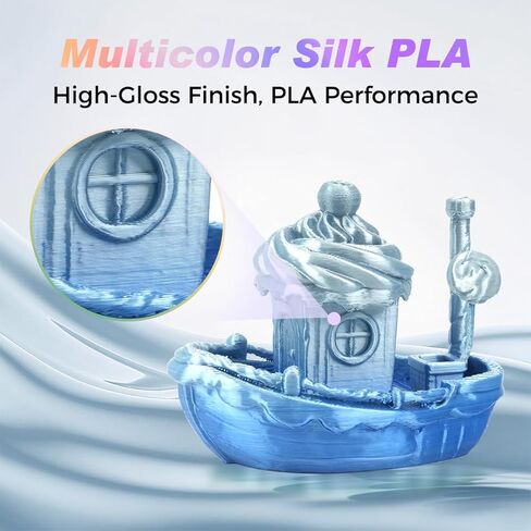 خيوط طابعة PLA ثلاثية الأبعاد عالية السرعة من Creator 1.75 مم، PLA سريع لطباعة عالية السرعة بحد أقصى 500 مم/ثانية، صلابة عالية، دقة الأبعاد، خيوط طباعة ثلاثية الأبعاد عالية السيولة 1 كجم بكرة (أحمر ياقوتي) in Kuwait