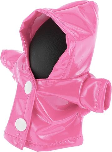 1 Pc Gear Shift Knob Cover Stick Shifting Handle Protector Hoodie Style Pink Faux Leather in Saudi Arabia
