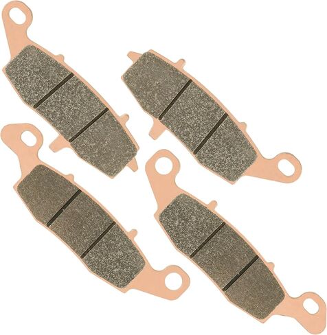Caltric Front Brake Pads Compatible with Suzuki Sv650 Sv650A Sv650S Sv650Sf 1999-2009 in Saudi Arabia