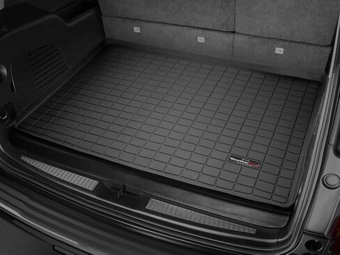 Weathertech Cargo Trunk Liner لـ Escalade ESV ، Suburban ، Yukon XL - خلف الصف الثالث (40678) أسود in Saudi Arabia