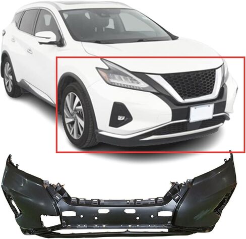FitParts Compatible With Front Bumper Cover 2019 Nissan Murano SL S SV Platinum SUV. Ready for paint. in Saudi Arabia