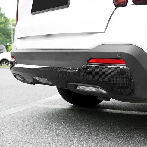 youtoocar 7pcs غطاء الشفاه الأمامي والخلفي مقطوعة متوافقة مع kia sorento 2024-2025 الملحقات (أسود لامع) in Saudi Arabia