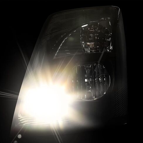 Kuafu LED المصباح الأمامي يمينًا متوافقًا مع 2004-2018 Volvo VNL VNX VNM مصباح مصباح الأمامي الأمامي مع بديل على جانب الركاب من لمبة 82329592 82329127 22141268 in Kuwait