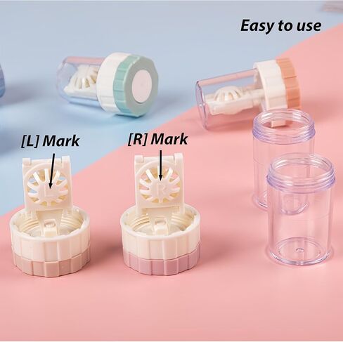 5 Packs Contact Lens Washer Cleaner for Travel Home in Kuwait