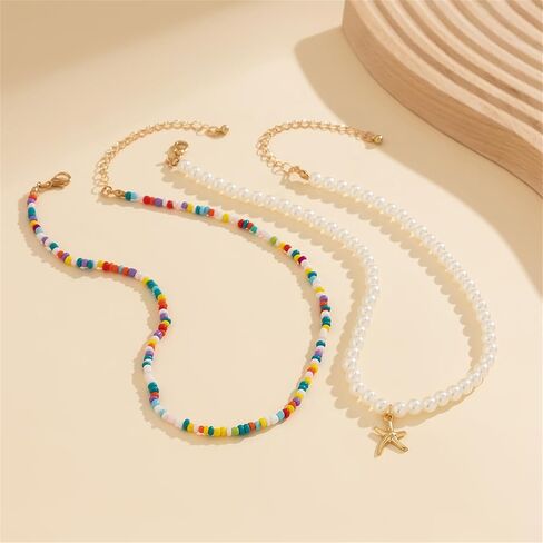 YANCHUN Puffy Heart Necklaces for Women Gold Chunky Beaded Necklaces Heart Charm Necklace Statement Choker Necklace for Women Valentines Day Gifts for Her in Kuwait