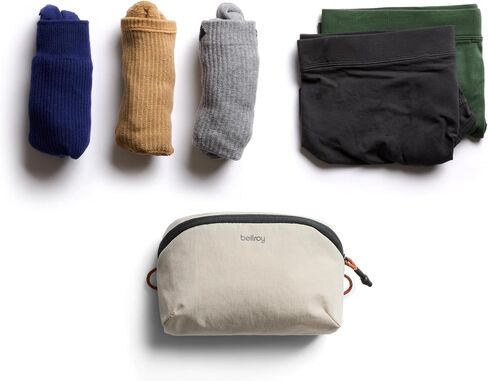 Bellroy Lite Packing Pouch 2L (Organizer Packing Cube for Travel Near and far) - Ash in Kuwait